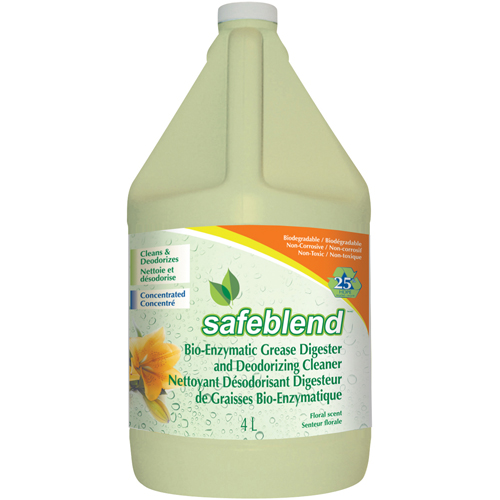 Bioenzymatic Grease Digester & Deodorizing Cleaners, 4 L/4.0 L Distribution Industrielle GC