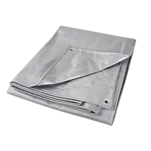 B&acirc;che, Super robuste, Argent, 10' x 8' x 12 mils Distribution Industrielle GC