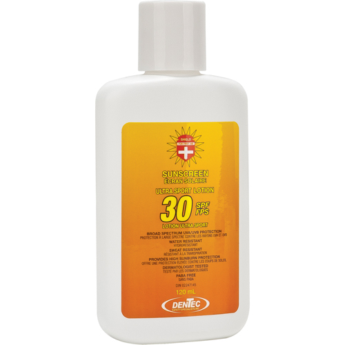 &eacute;cran solaire Shield, FPS 30, Lotion Distribution Industrielle GC