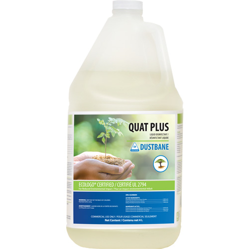 Quat Plus - Disinfectants & Cleaners, 4 L, Jug Distribution Industrielle GC