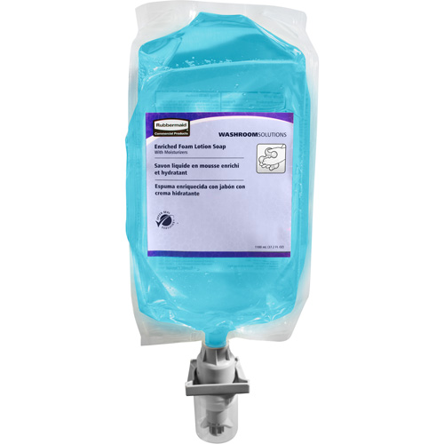 Recharge de savon hydratant pour les mains enrichi d'Autofoam, Mousse, 1100 ml, Parfum&eacute; Distribution Industrielle GC