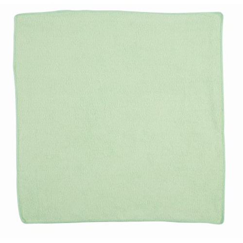 Chiffon de nettoyage pour travaux l&eacute;gers, Microfibre, Vert Distribution Industrielle GC