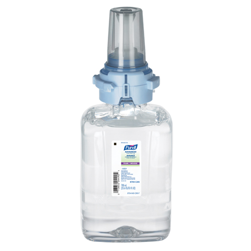 D&eacute;sinfectant pour les mains avanc&eacute; en mousse ADX-7, 700 ml, Cartouche de recharge, 70 % alcool Distribution Industrielle GC