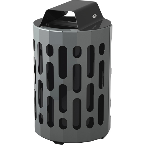 R&eacute;cipients &agrave; d&eacute;chets 2020 Stingray, M&eacute;tal, 42 gal. US Distribution Industrielle GC