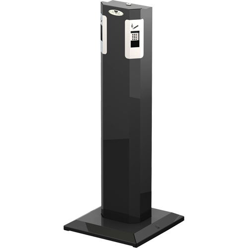 Pedestal Ashtray, Free-Standing, Metal, 1.6 US gal. Capacity, 41-1/2" Height Distribution Industrielle GC