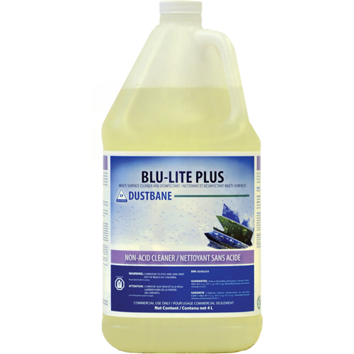 Blu-Lite Plus Multi-Surface Cleaner and Disinfectant, 4 L, Jug Distribution Industrielle GC
