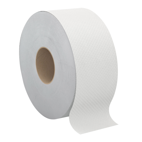 Papier hygi&eacute;nique Pro Select, Rouleau G&eacute;ant, 2 Pli, Longueur 500', Blanc Distribution Industrielle GC