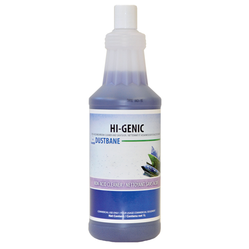 Nettoyant et assainisseur pour salle de bain Hi-Genic, 1 L, Bouteille Distribution Industrielle GC