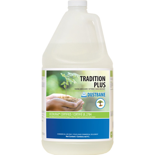 Tradition Plus Hand Cleaner, Foam, 4 L, Unscented Distribution Industrielle GC