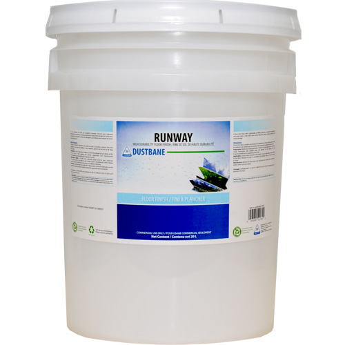 Runway High-Durability Floor Finish, 20 L, Drum Distribution Industrielle GC