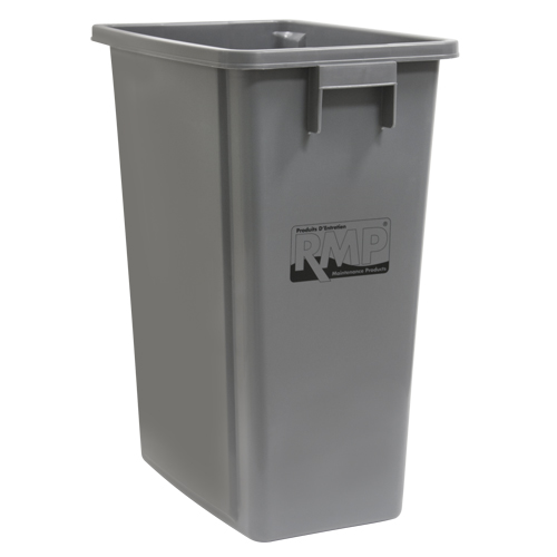 Bac &agrave; d&eacute;chets et de recyclage, Plastique, 16 gal. US Distribution Industrielle GC