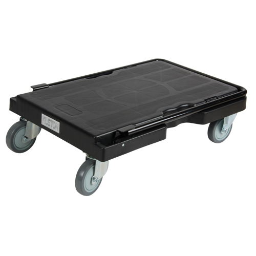 Chariot, 31-3/4" lo x 20-1/2" la, 500 lb cap, Roues Caoutchouc Distribution Industrielle GC