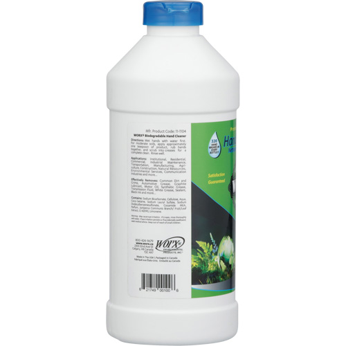 Nettoyant pour les mains biod&eacute;gradable, Poudre, 1 lb, Bouteille, Parfum&eacute; Distribution Industrielle GC