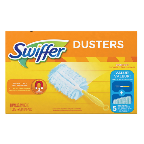 Duster Kit, Slip On Style, Microfibre, 5" L x 3-1/2" W Distribution Industrielle GC