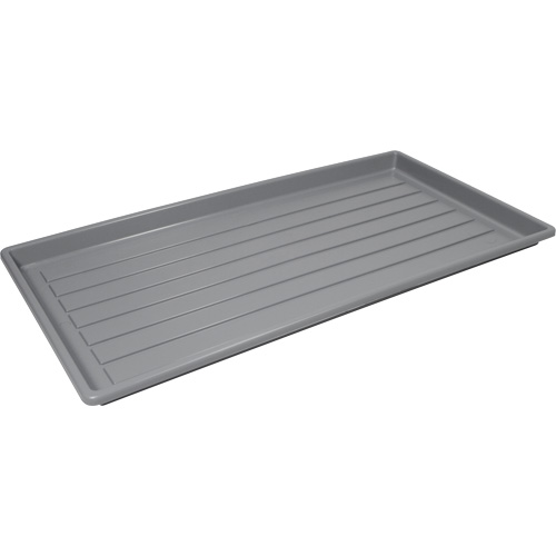 Plateau pour bottes/chaussures humides, Plastique, Gris, 27" lo x 14" la Distribution Industrielle GC