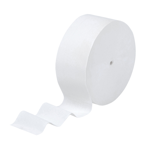 Scott&reg; JRT Jr. Toilet Paper, Coreless Roll, 1 Ply, 2300' Length, White Distribution Industrielle GC