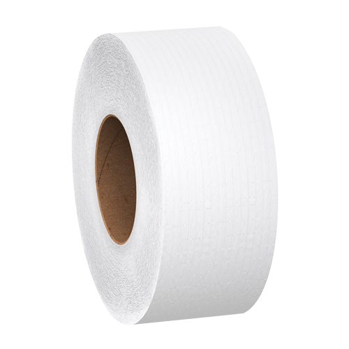 Papier hygi&eacute;nique JRT junior Scott, Rouleau G&eacute;ant, 2 Pli, Longueur 1000', Blanc Distribution Industrielle GC