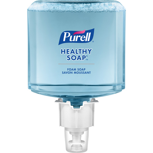 Savon doux pour les mains ES4 Healthy Soap, Mousse, 1,2 L, Sans parfum Distribution Industrielle GC