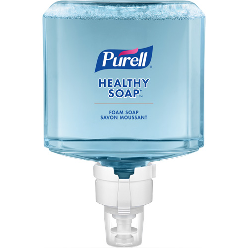 Savon doux pour les mains ES8 Healthy Soap, Mousse, 1,2 L, Sans parfum Distribution Industrielle GC