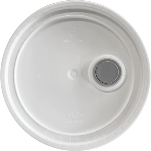 Seau avec couvercle, Plastique, 5,25 gal. Distribution Industrielle GC