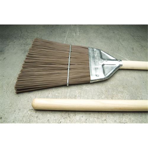 Railroad Broom, Wood Handle, Polypropylene Bristles, 55" L Distribution Industrielle GC