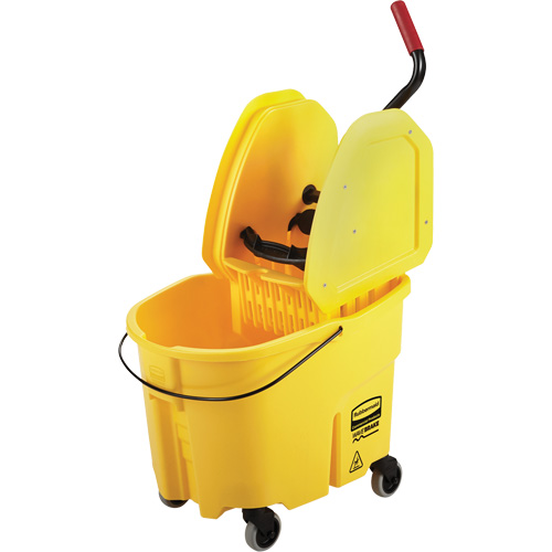 WaveBrake&reg; Mop Bucket & Wringer Combo Pack, Down Press, 8.75 US Gal.(35 Quart), Yellow Distribution Industrielle GC