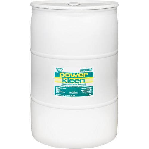 Produit nettoyant pour nettoyeur de pi&egrave;ces Power Kleen, 208 L, Baril Distribution Industrielle GC