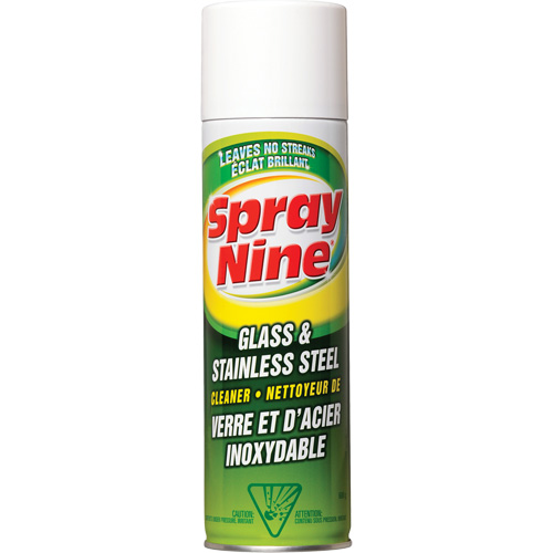 Glass & Stainless Cleaner, 600 g, Aerosol Can Distribution Industrielle GC