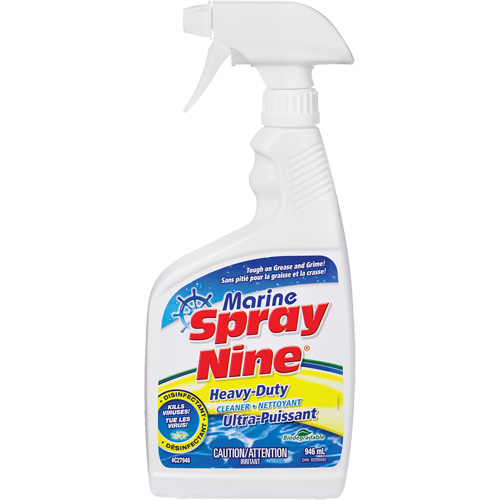 Nettoyant tout usage marin, 946 ml, Bouteille &agrave; g&acirc;chette Distribution Industrielle GC