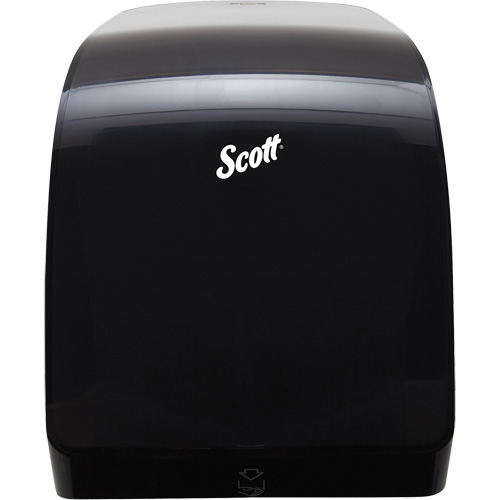 Distributeur d'essuie-mains &agrave; enroulement serr&eacute; &agrave; code bleu Scott Pro, Manuel, 12,66" la x 9,18" p x 16,44" h Distribution Industrielle GC