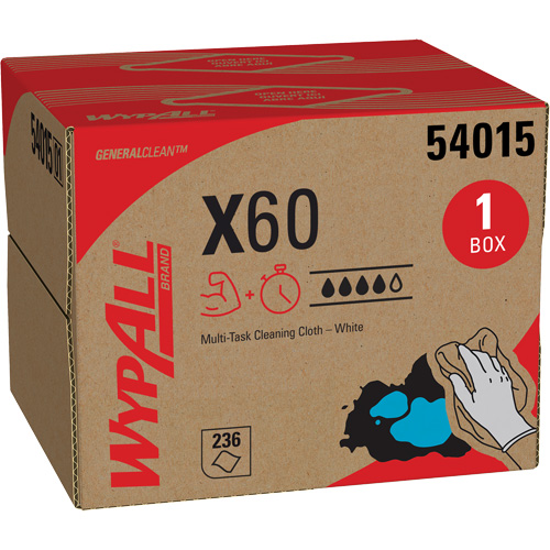 X60 Wipers, All-Purpose, 16-3/4" L x 11" W Distribution Industrielle GC