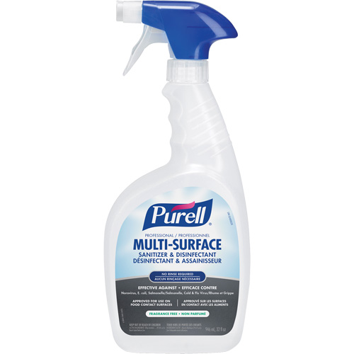 Produit d&eacute;sinfectant professionnel pour toutes surfaces, 946 ml, Bouteille &agrave; g&acirc;chette Distribution Industrielle GC