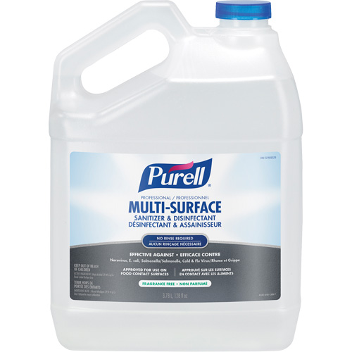 Produit d&eacute;sinfectant professionnel pour toutes surfaces, 3,78 L, Cruche Distribution Industrielle GC