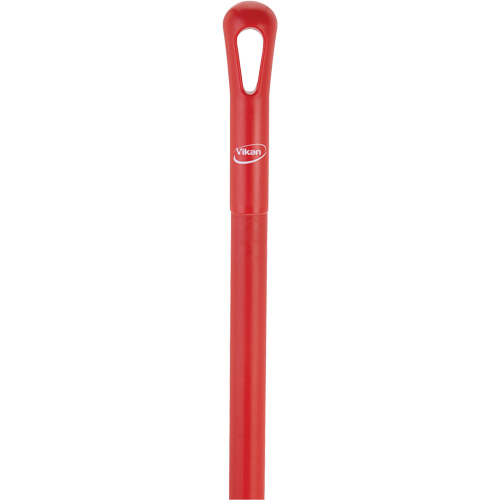 Manche ultra hygi&eacute;nique, Balai/Grattoir/Raclette, Rouge, Ergonomique, 59" lo Distribution Industrielle GC