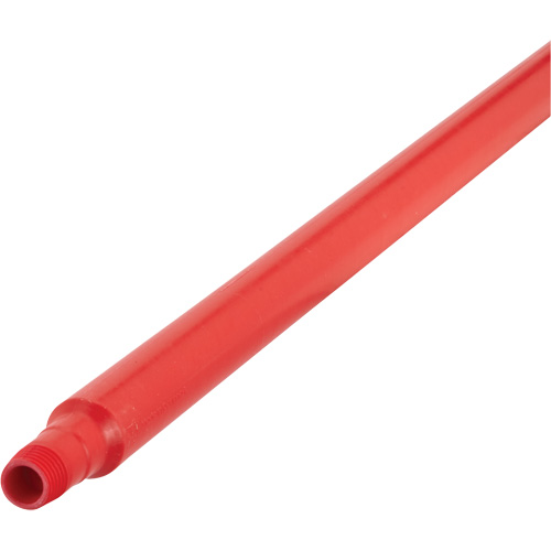 Manche ultra hygi&eacute;nique, Balai/Grattoir/Raclette, Rouge, Ergonomique, 59" lo Distribution Industrielle GC
