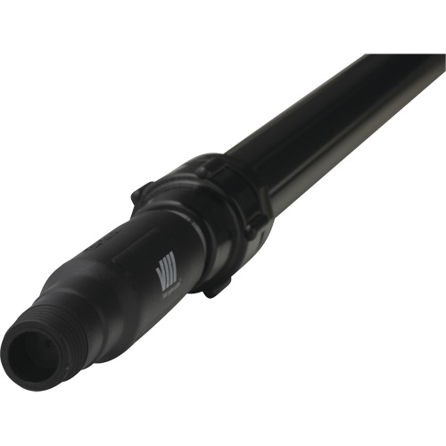 Manche de brosse pour plateforme, Brosse/Support &agrave; tampon, Noir, T&eacute;lescopique, 62"-113" lo Distribution Industrielle GC