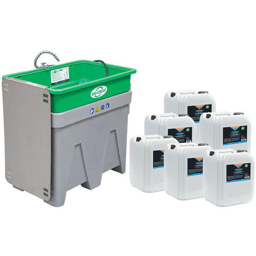 BIO-CIRCLE Maxi Parts Washer Start-Up Package, Plastic Distribution Industrielle GC