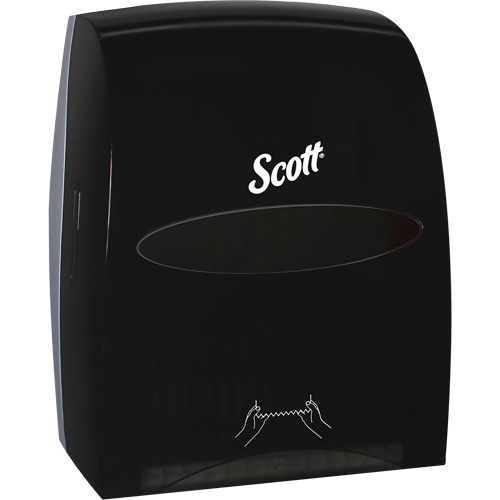 Scott&reg; Essential Hand Towel Roll Dispenser, Manual/No-Touch, 12.63" W x 10.2" D x 16.13" H Distribution Industrielle GC