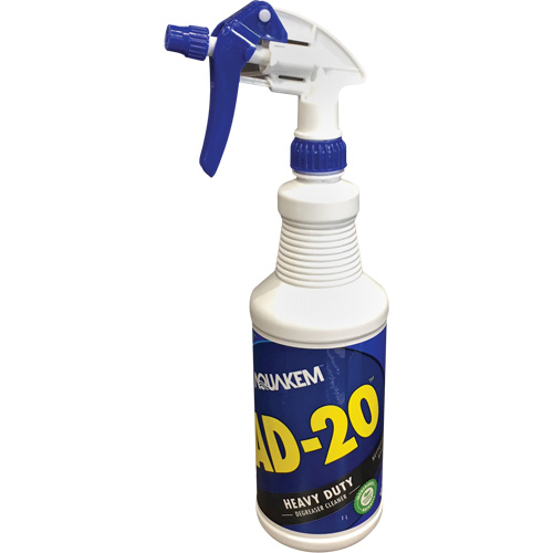 Nettoyant & d&eacute;graissant industriel AD-20, Bouteille &agrave; g&acirc;chette Distribution Industrielle GC