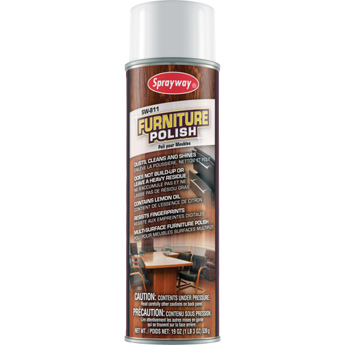 Furniture Polish, 20 oz., Aerosol Can Distribution Industrielle GC