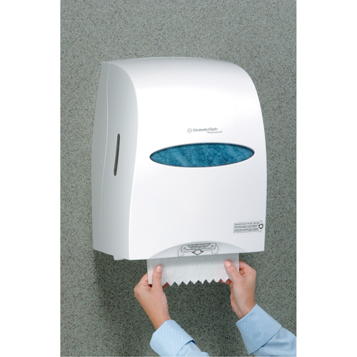 Sanitouch Hard Roll Towel Dispenser, Manual/No-Touch, 12.63" W x 10.2" D x 16.13" H Distribution Industrielle GC