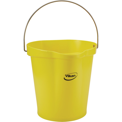 Food Hygiene Bucket, Yellow, 3 US gal. Distribution Industrielle GC