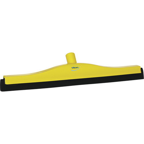 Raclette &agrave; t&ecirc;te fixe pour l'hygi&egrave;ne alimentaire, 20", Jaune Distribution Industrielle GC
