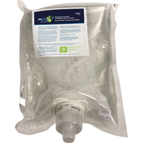 Savon &agrave; mains &eacute;cologique, Mousse, 1 L, Sans parfum Distribution Industrielle GC