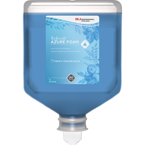 Refresh Azure Hand Soap, Foam, 2 L, Scented Distribution Industrielle GC