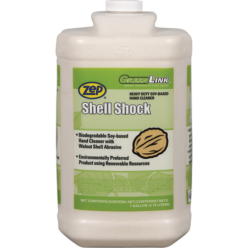 Nettoyant surpuissant pour les mains Shell Shock, Cr&egrave;me, 3,78 L, Cruche, Parfum&eacute; Distribution Industrielle GC