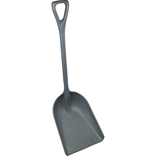 One-Piece Regrind Shovel, Plastic, Polypropylene Blade, D-Grip Handle, 25" Long Distribution Industrielle GC
