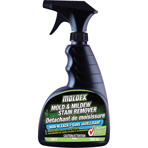 Non-Bleach Mold & Mildew Stain Remover, 650 ml, Trigger Bottle Distribution Industrielle GC