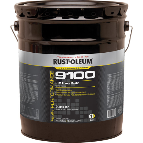 9100 System DTM Epoxy Mastic Base, Dunes Tan, 5 gal., Pail Distribution Industrielle GC