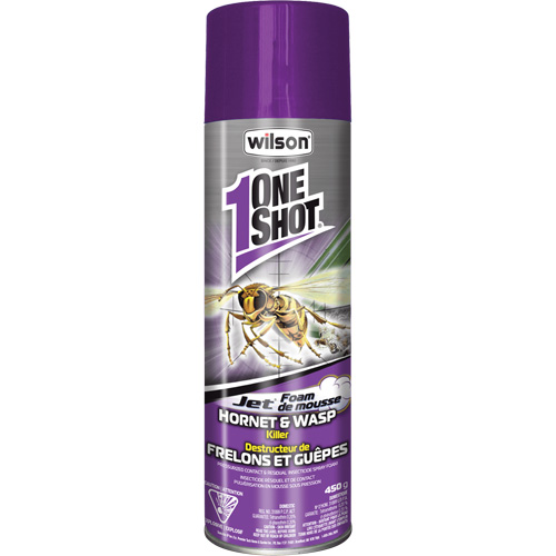 One Shot Wasp & Hornet Repellent, 450 g, Aerosol Can Distribution Industrielle GC